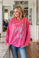 Trust God Pink Graphic Sweatshirt