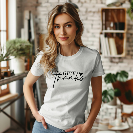 Give Thanks Graphic Tee