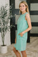 Your Attention Mineral Wash T-Shirt Dress