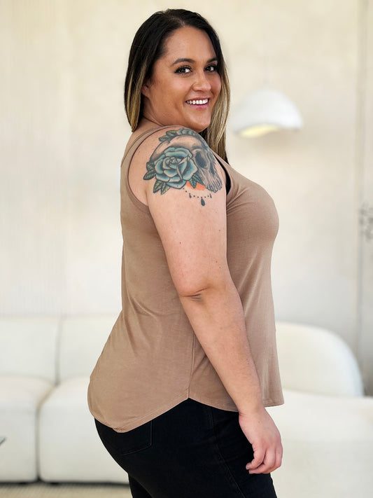 Round Neck Tank - 5 colors