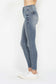 Judy Blue Tummy Control Contrast Wash High Rise Skinny Jeans