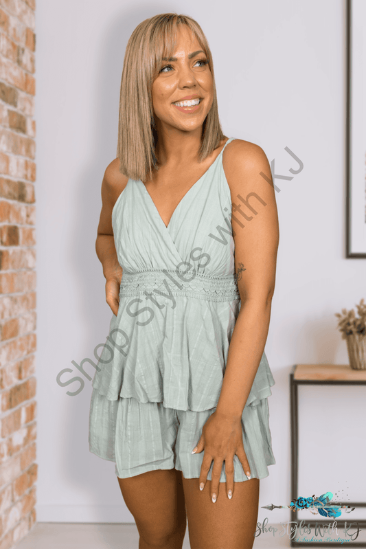 All Frills & Flare Romper Springintospring