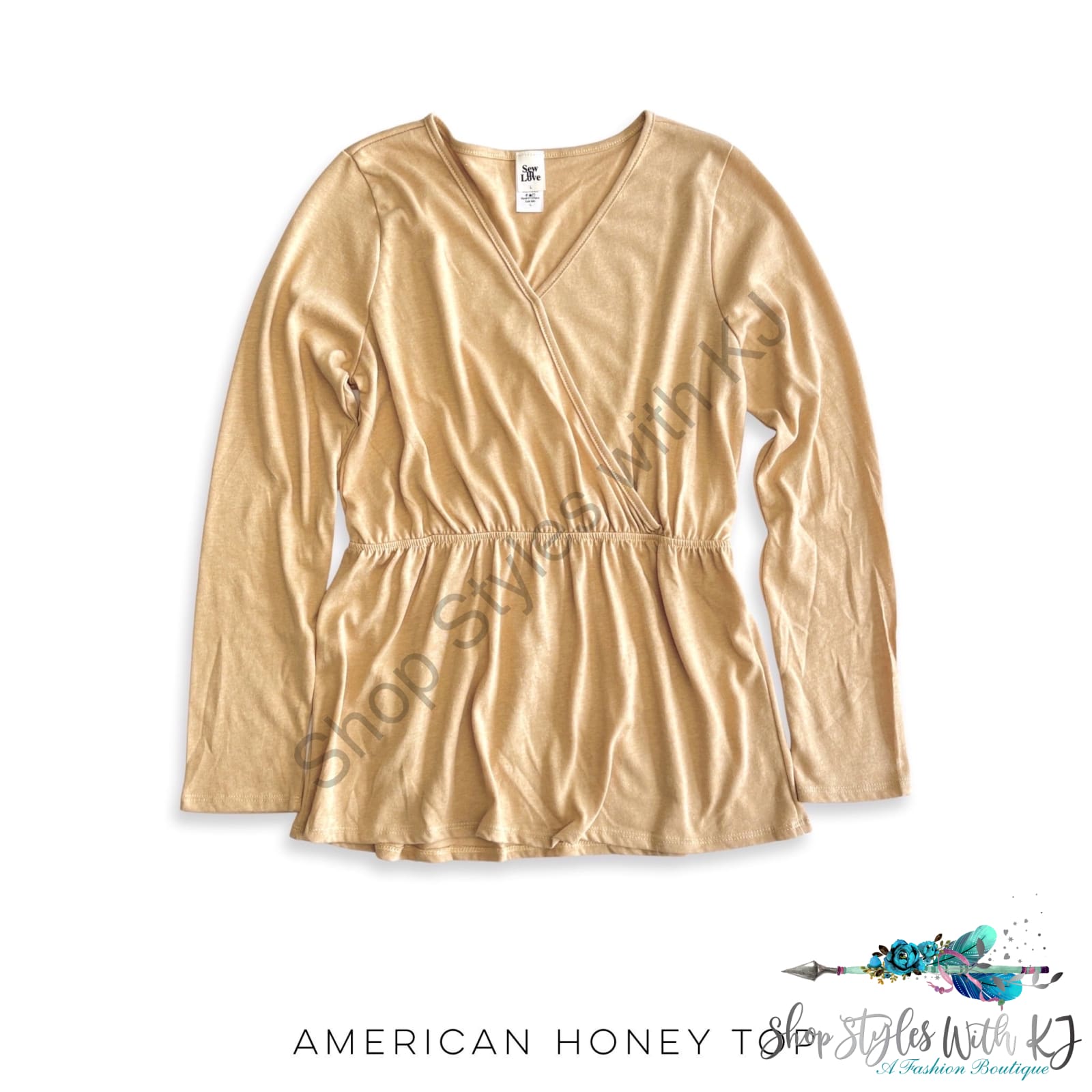 American Honey Top Sew In Love