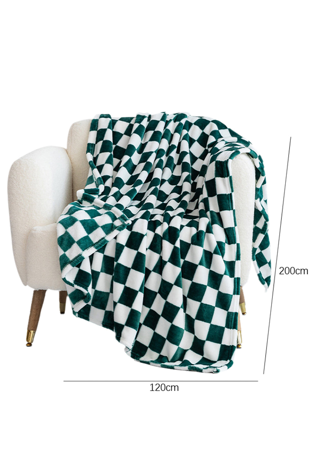 Checkered Throw Blanket - 6 Colors