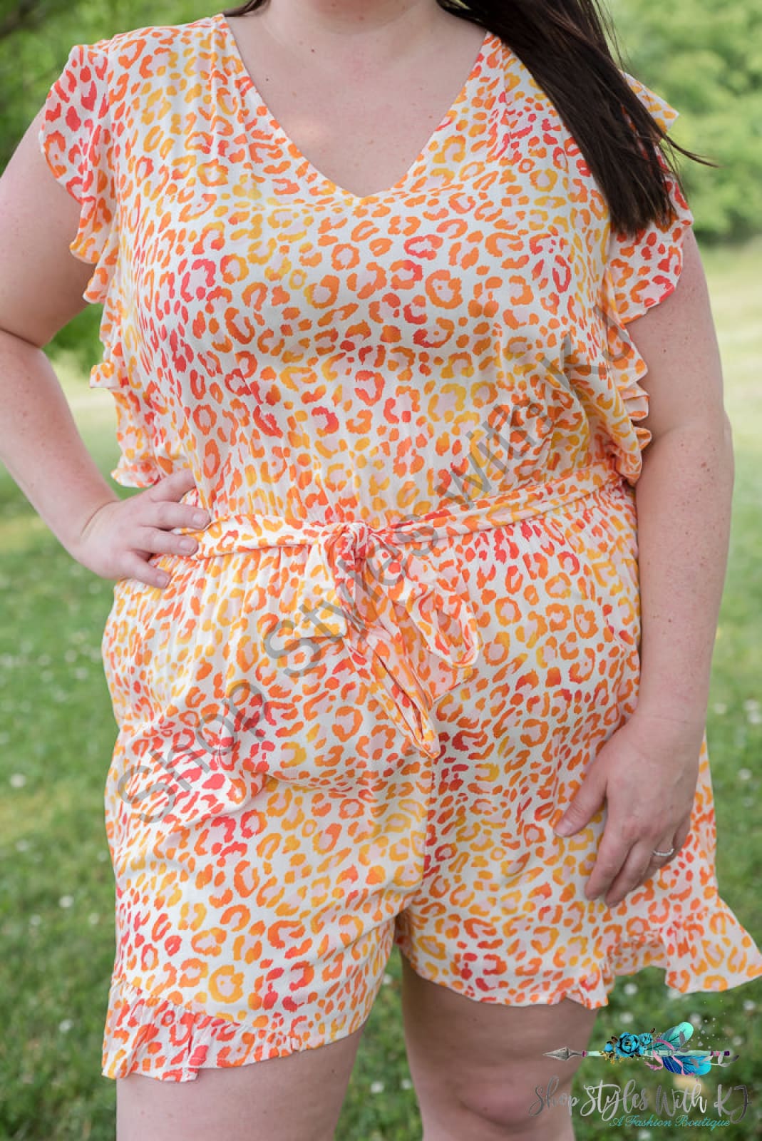 Bask In The Sunshine Romper Andre By Unit