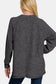 Brushed Melange Hacci High-Low Sweater - Black