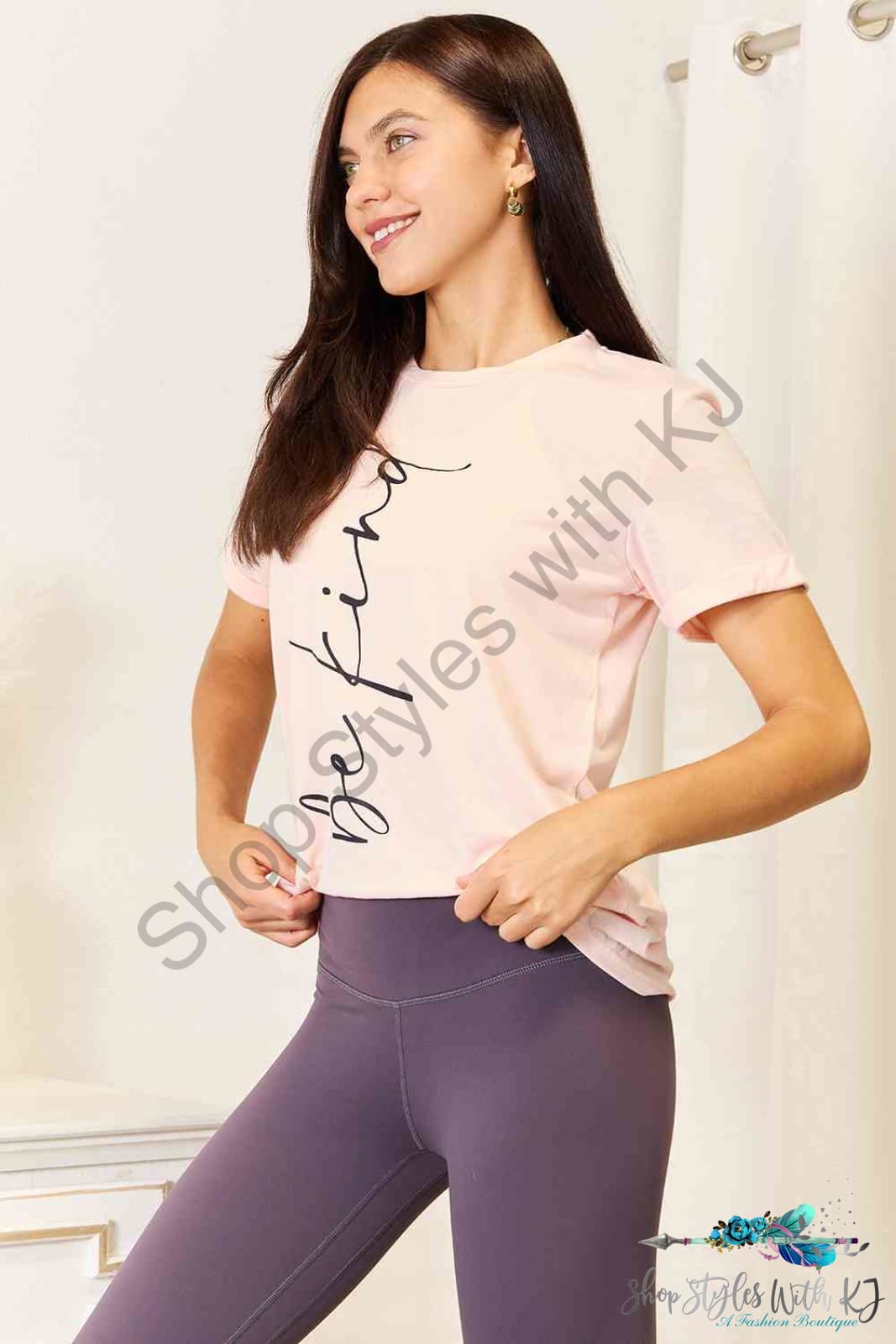 Simply Love Be Kind Graphic Round Neck T-Shirt