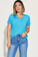 V-Neck High-Low Short Sleeve T-Shirt - 7 Colors