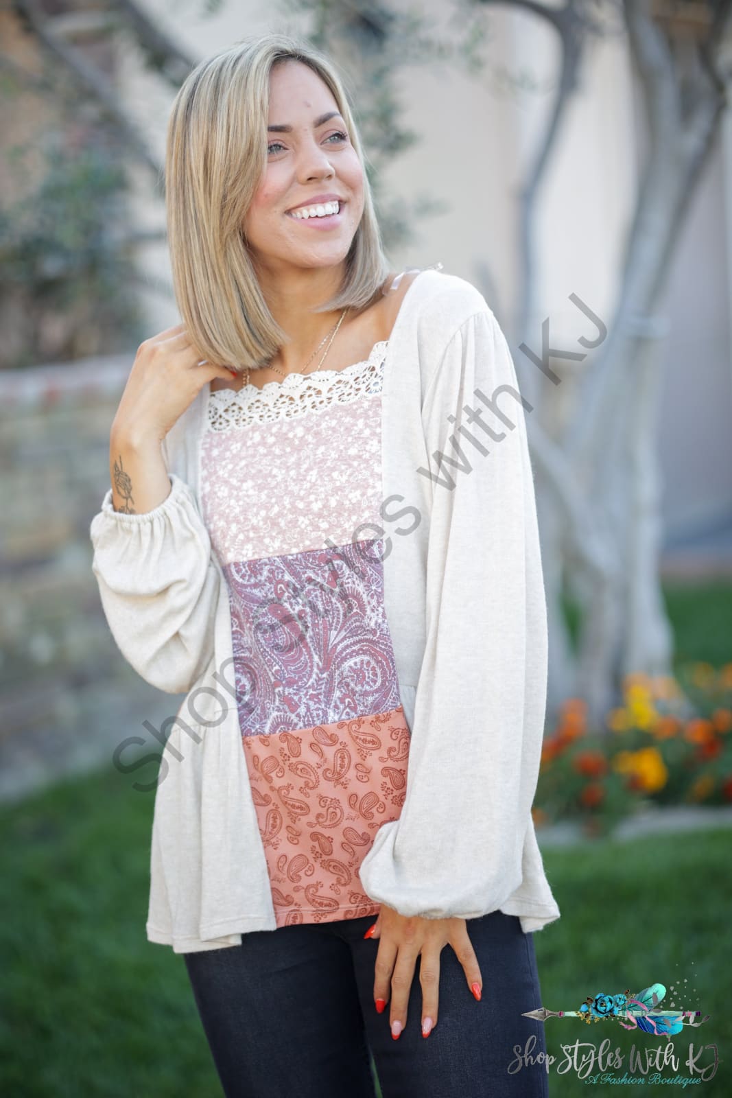 Blissful Times Boho Top Lastcall