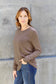 Round Neck Long Sleeve Top - 5 Colors