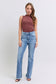 Judy Blue Fray Hem High Rise Bootcut Jeans