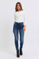 Judy Blue Mid-Rise Thermal Skinny Jeans with Pockets