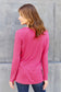 V-Neck Long Sleeve Top - 5 Colors