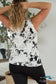 Change Of Heart Top In Black White Birch