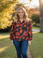 Courage of Love Floral Long Sleeve Top