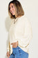 Ribbed Round Neck Long Sleeve T-Shirt - 8 Colors