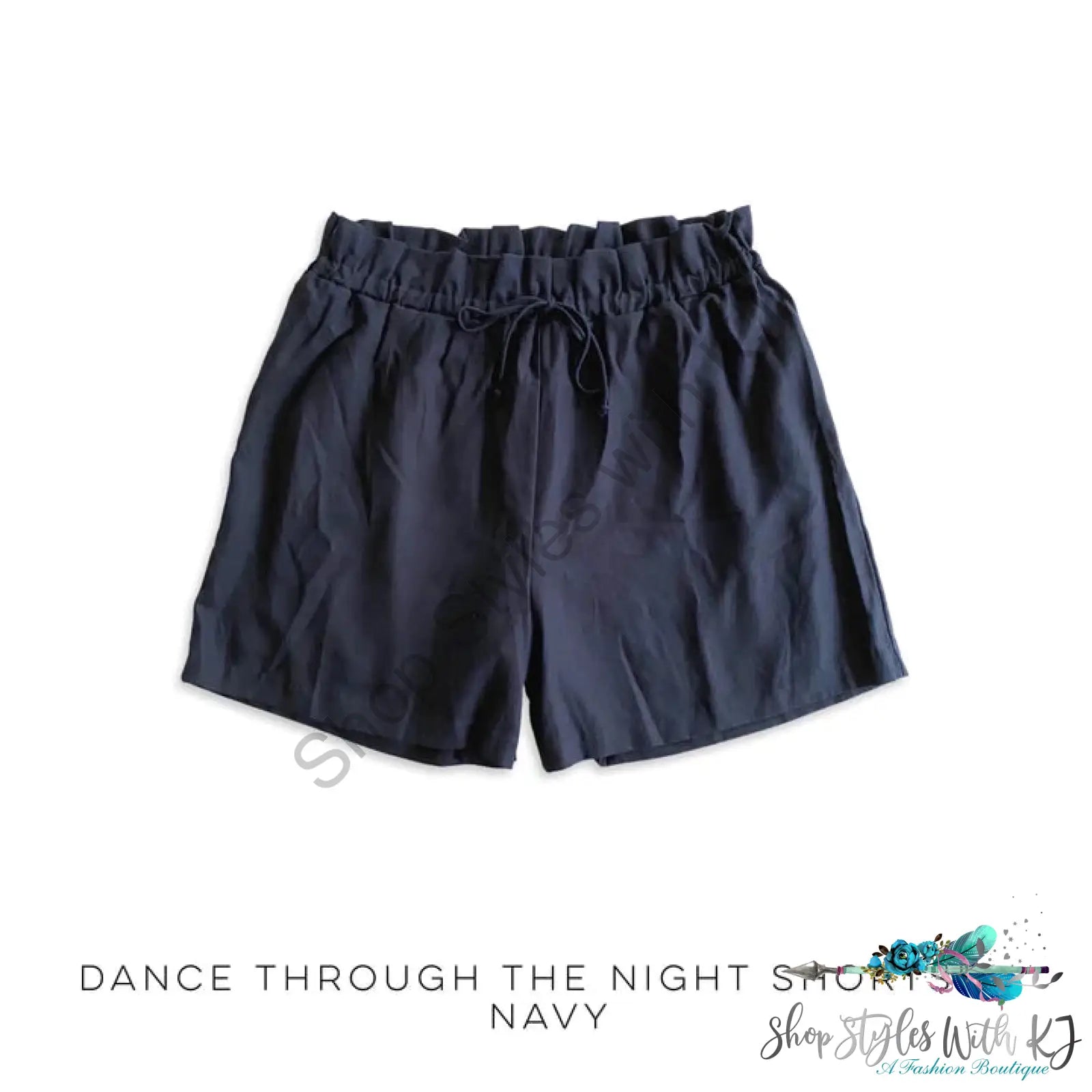 Dance Through The Night Shorts In Navy White Birch