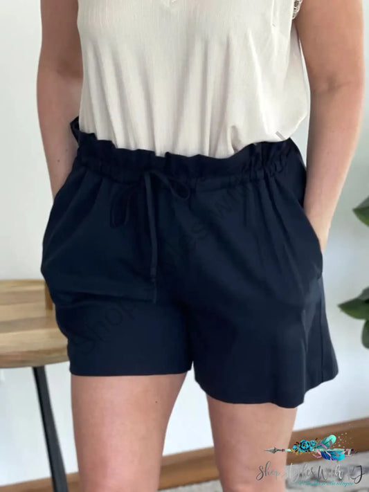 Dance Through The Night Shorts In Navy White Birch