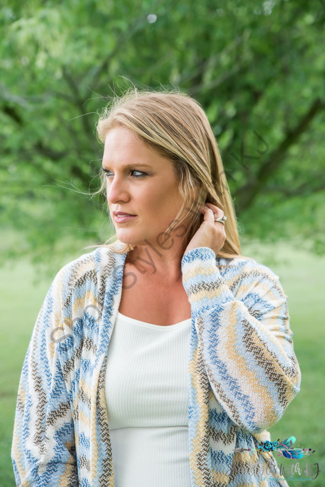 Daydream Believer Cardigan White Birch