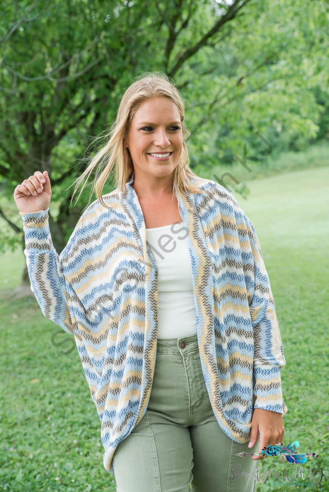 Daydream Believer Cardigan White Birch