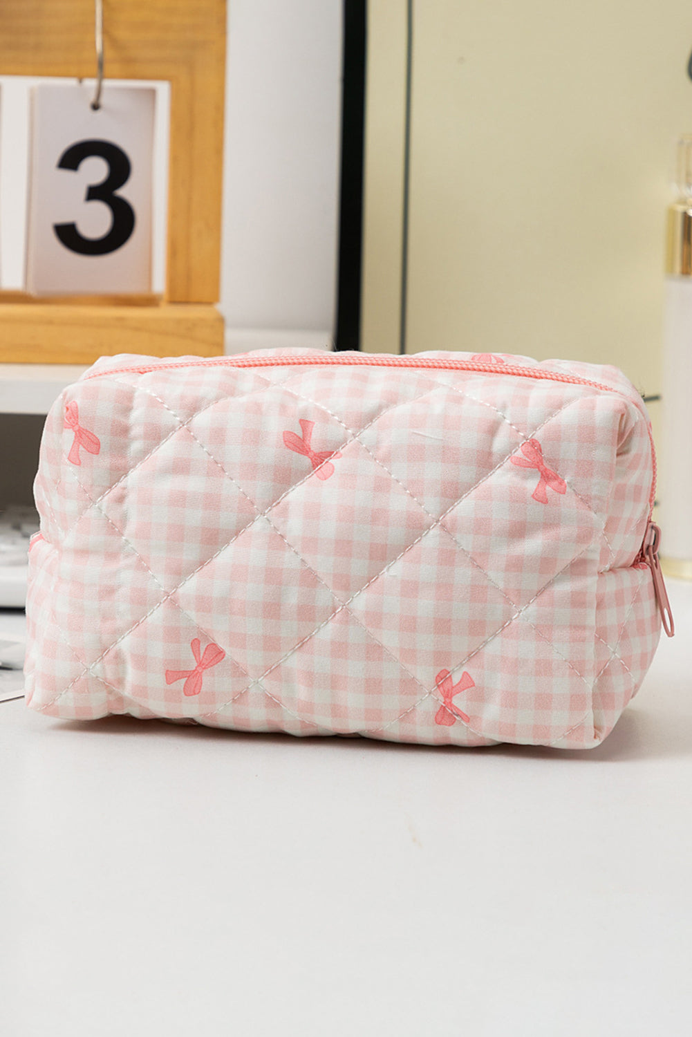 Bow Cosmetic Bag - 3 Colors