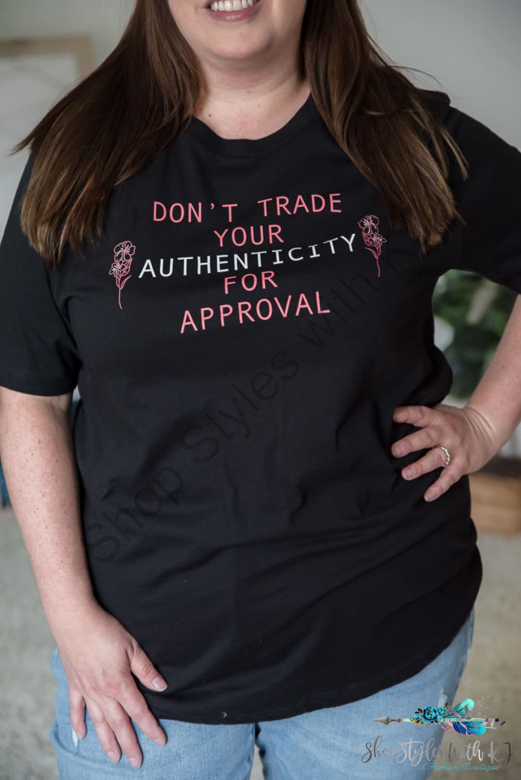 Dont Trade Your Authenticity Graphic Tee Bt