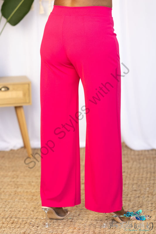 Dress Me Up - Fuchsia Pants