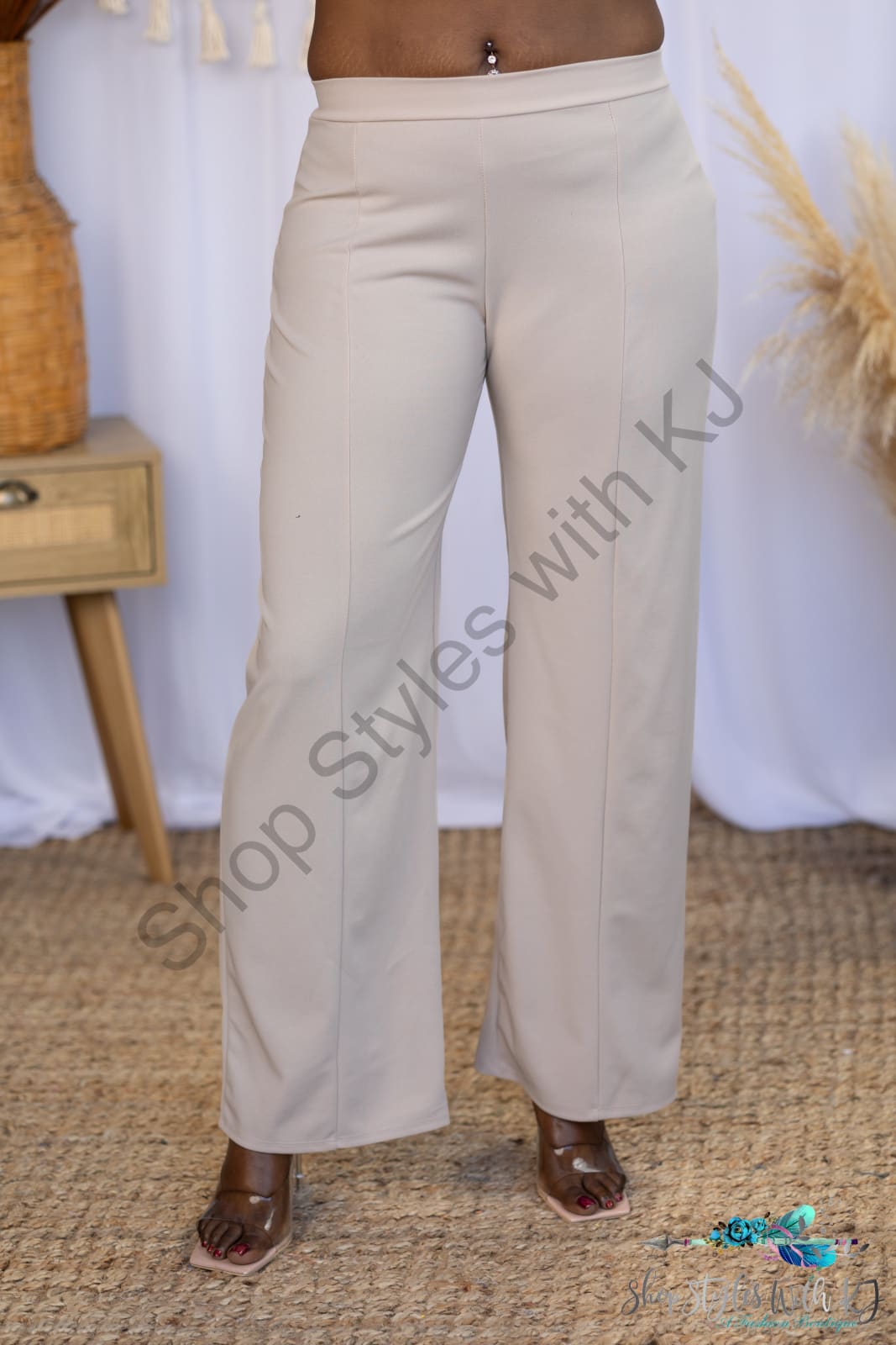 Dress Me Up - Taupe Pants