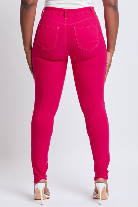 Hyperstretch Mid-Rise Skinny Jeans