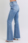Judy Blue Fray Hem High Rise Bootcut Jeans