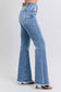 Judy Blue Fray Hem High Rise Bootcut Jeans