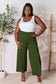 Smocked Wide Waistband Wide Leg Pants - 5 colors