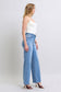 Judy Blue High Rise Vintage Wash Retro Wide Leg Jeans