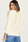 Ribbed Round Neck Long Sleeve T-Shirt - 8 Colors