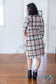 Fall Plaid Surplice Dress Springintospring