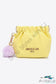 Faux Leather Pouch Banana Yellow / One Size Bag