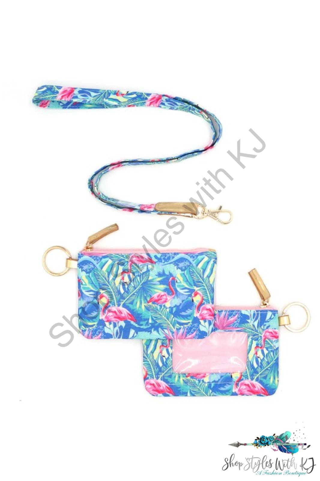 Flamingo Lovin Id Wallet