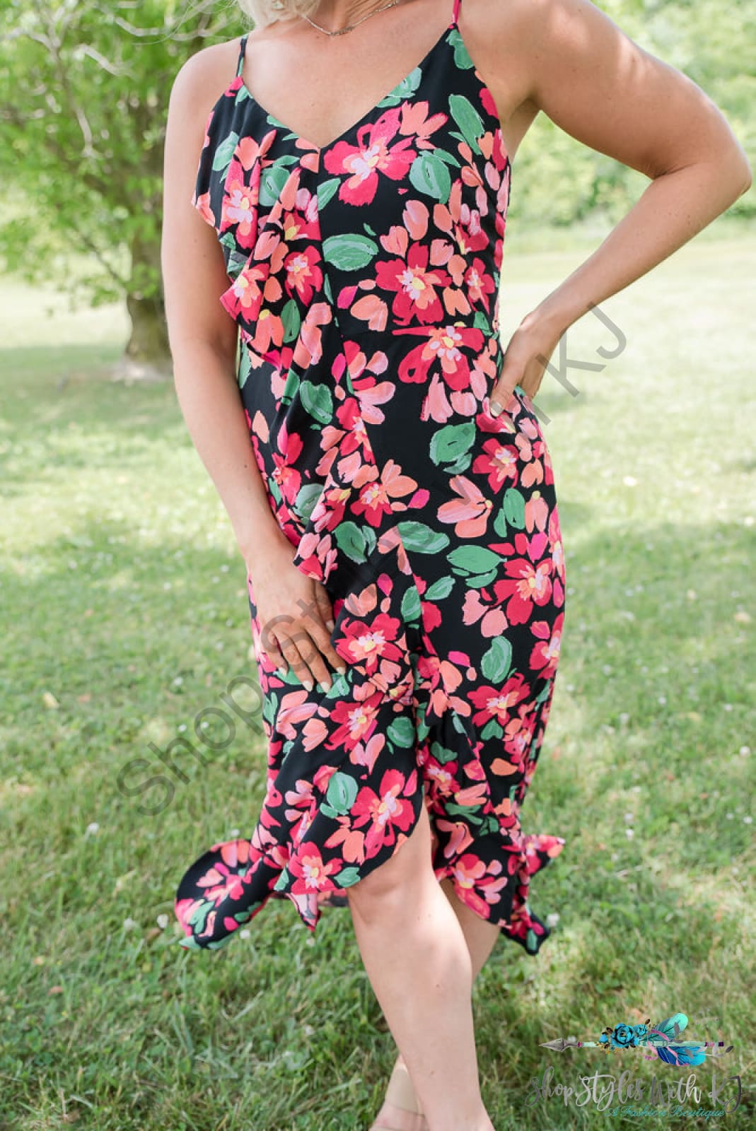 Flourishing In Floral Dress Andre By Unit