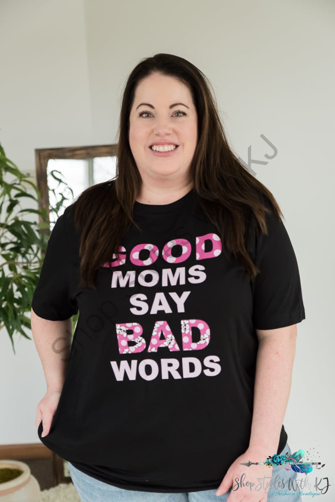 Good Moms Say Bad Words Graphic Tee Bt