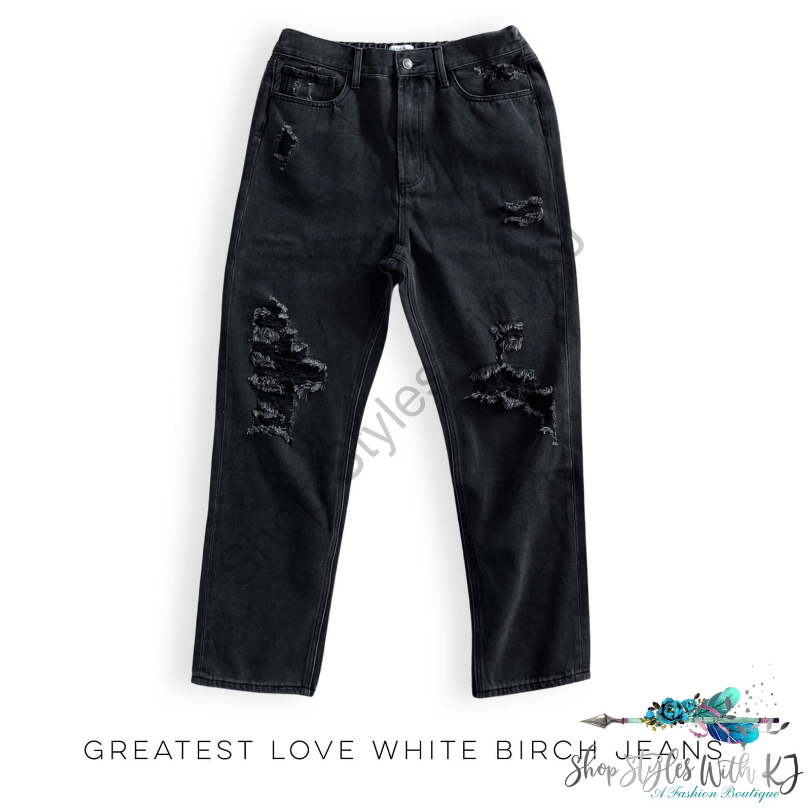 Greatest Love White Birch Jeans
