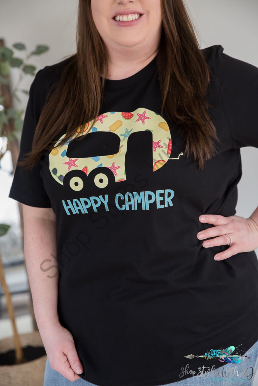 Happy Camper Graphic Tee Bt
