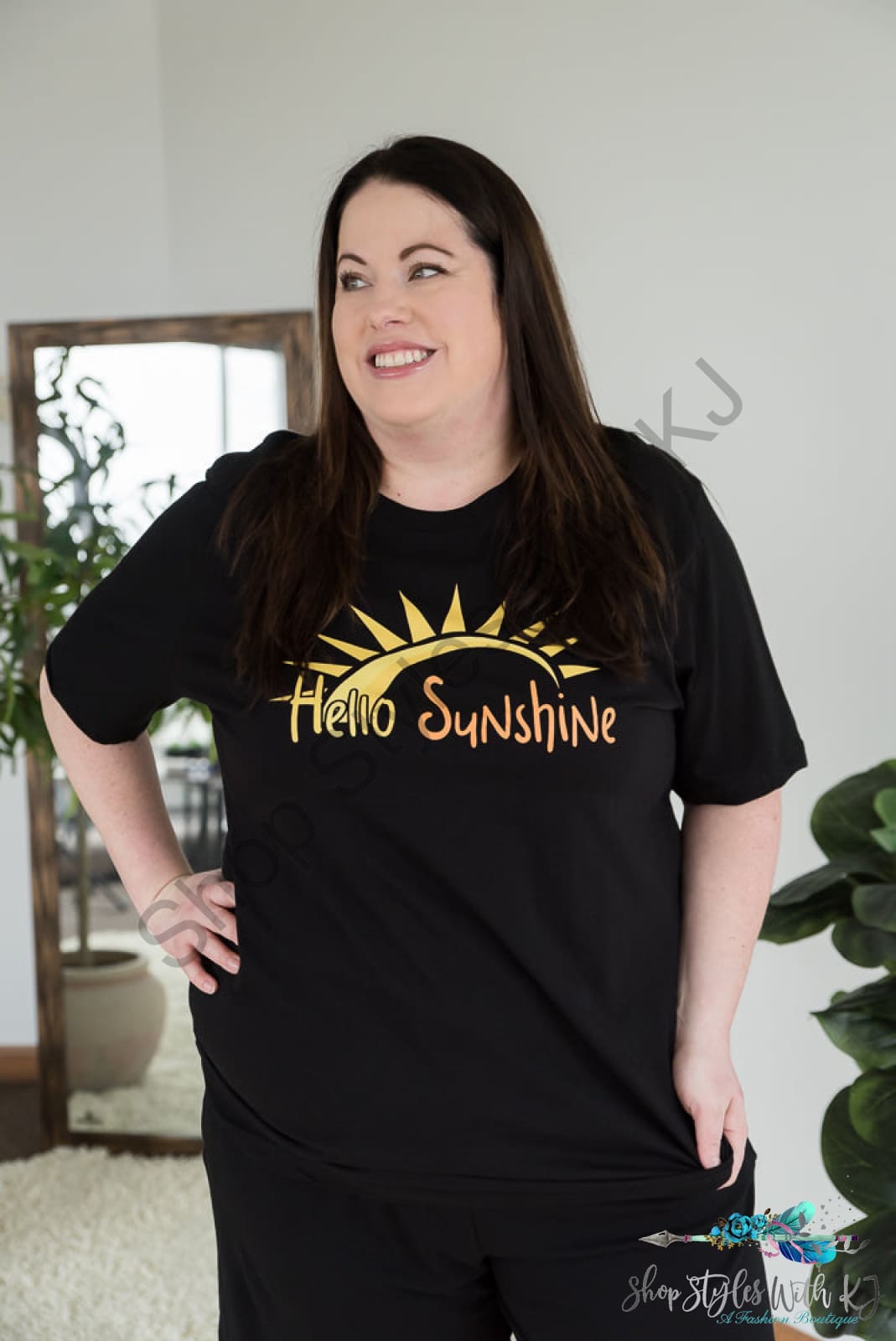 Hello Sunshine Graphic Tee Bt