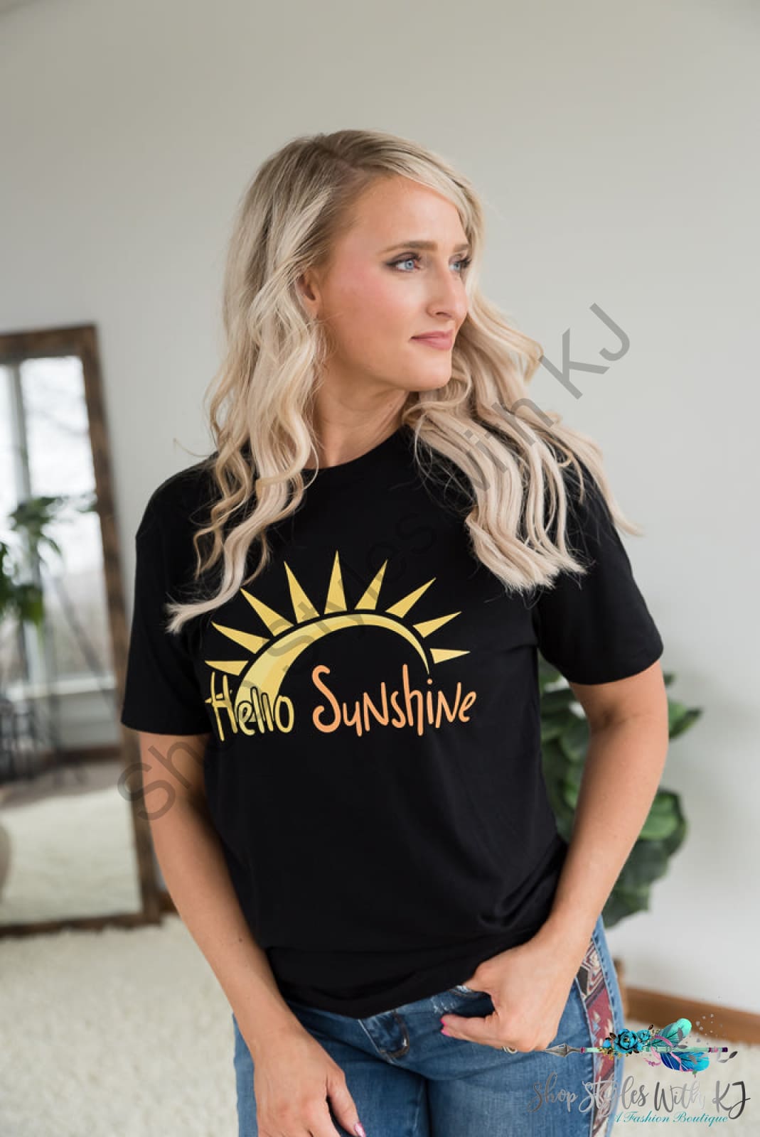 Hello Sunshine Graphic Tee Bt