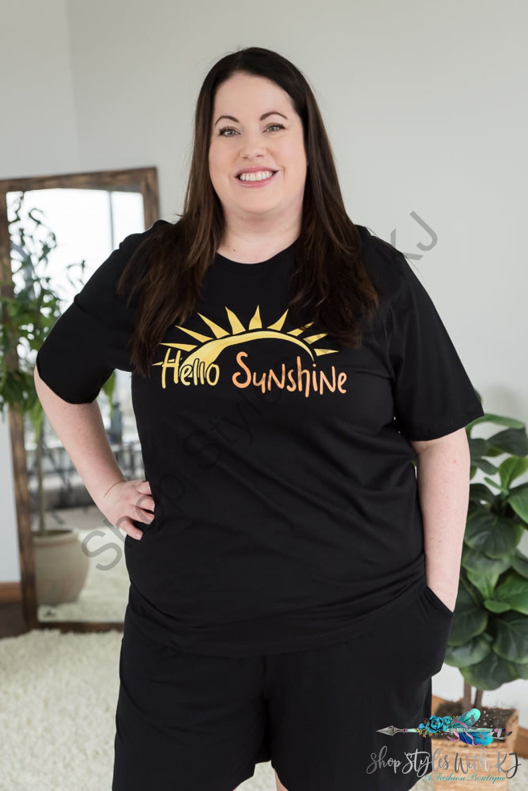 Hello Sunshine Graphic Tee Bt