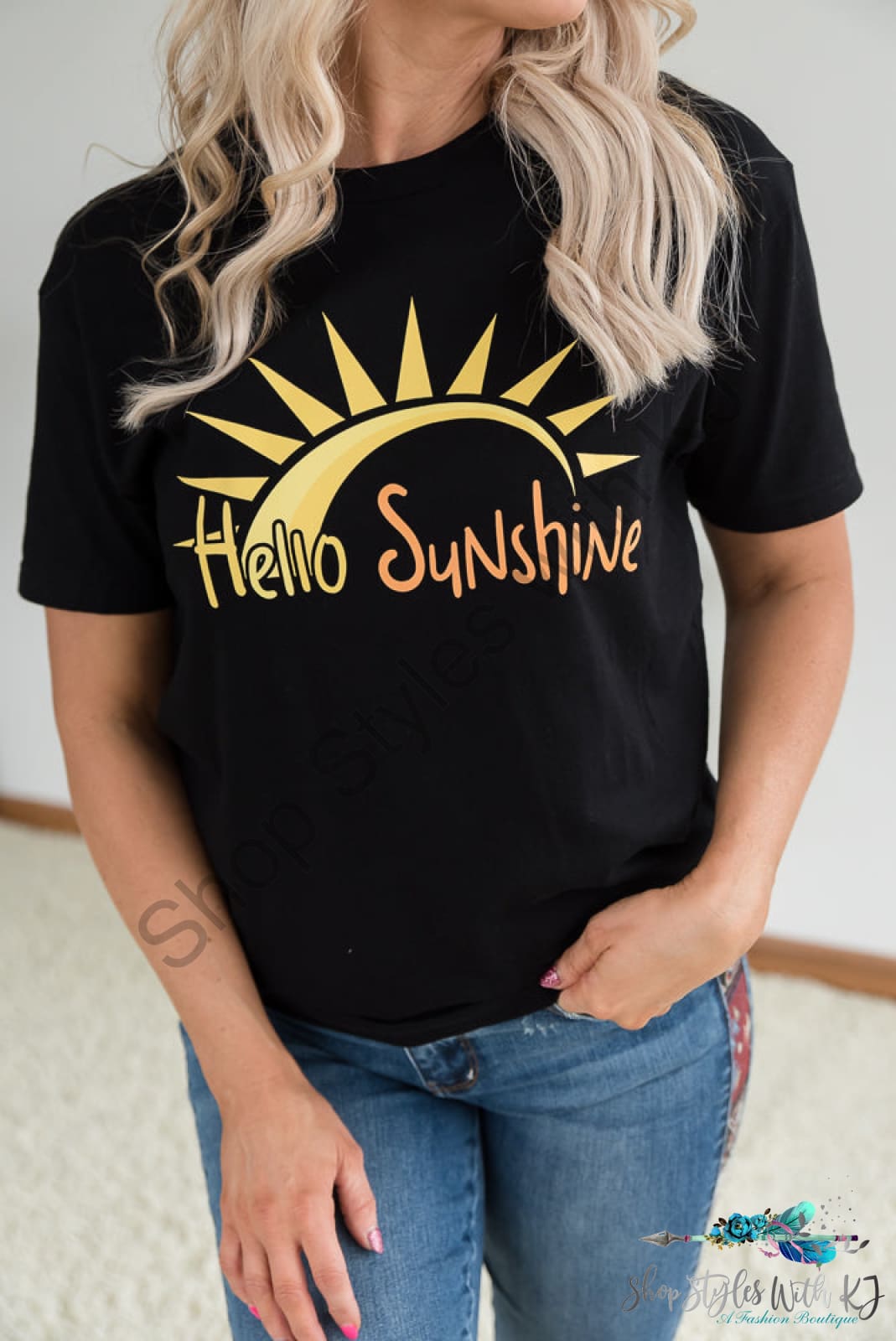 Hello Sunshine Graphic Tee Bt