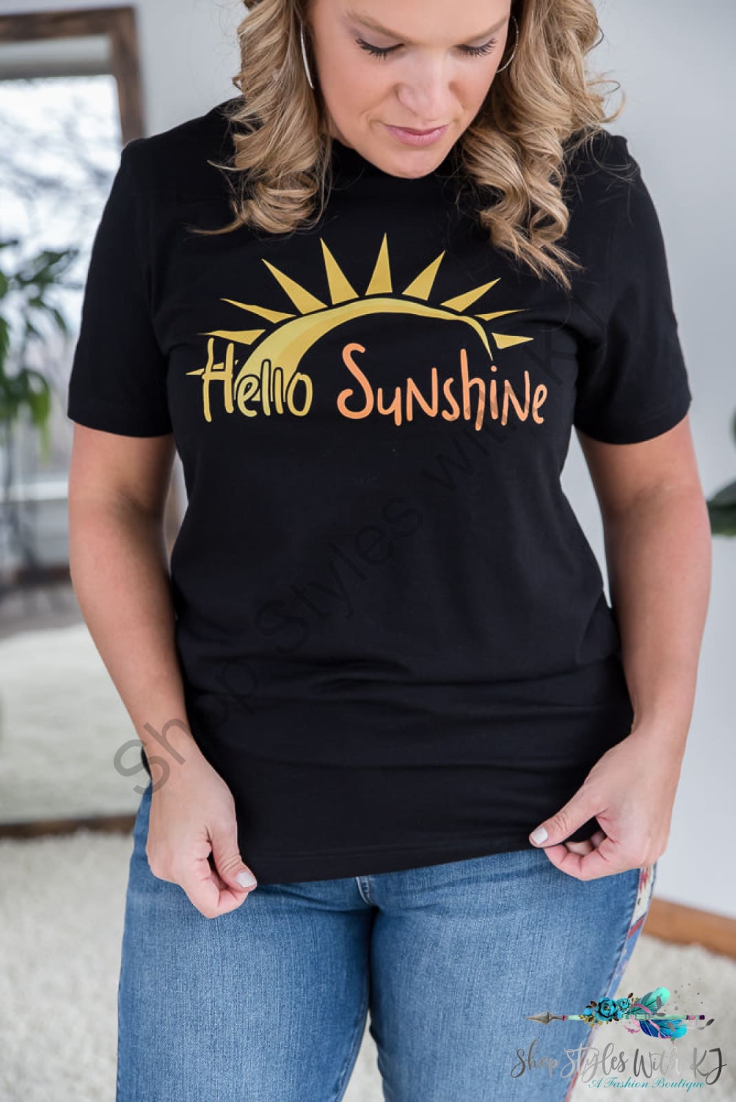 Hello Sunshine Graphic Tee Bt