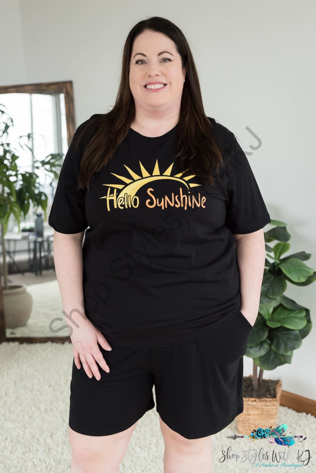 Hello Sunshine Graphic Tee Bt