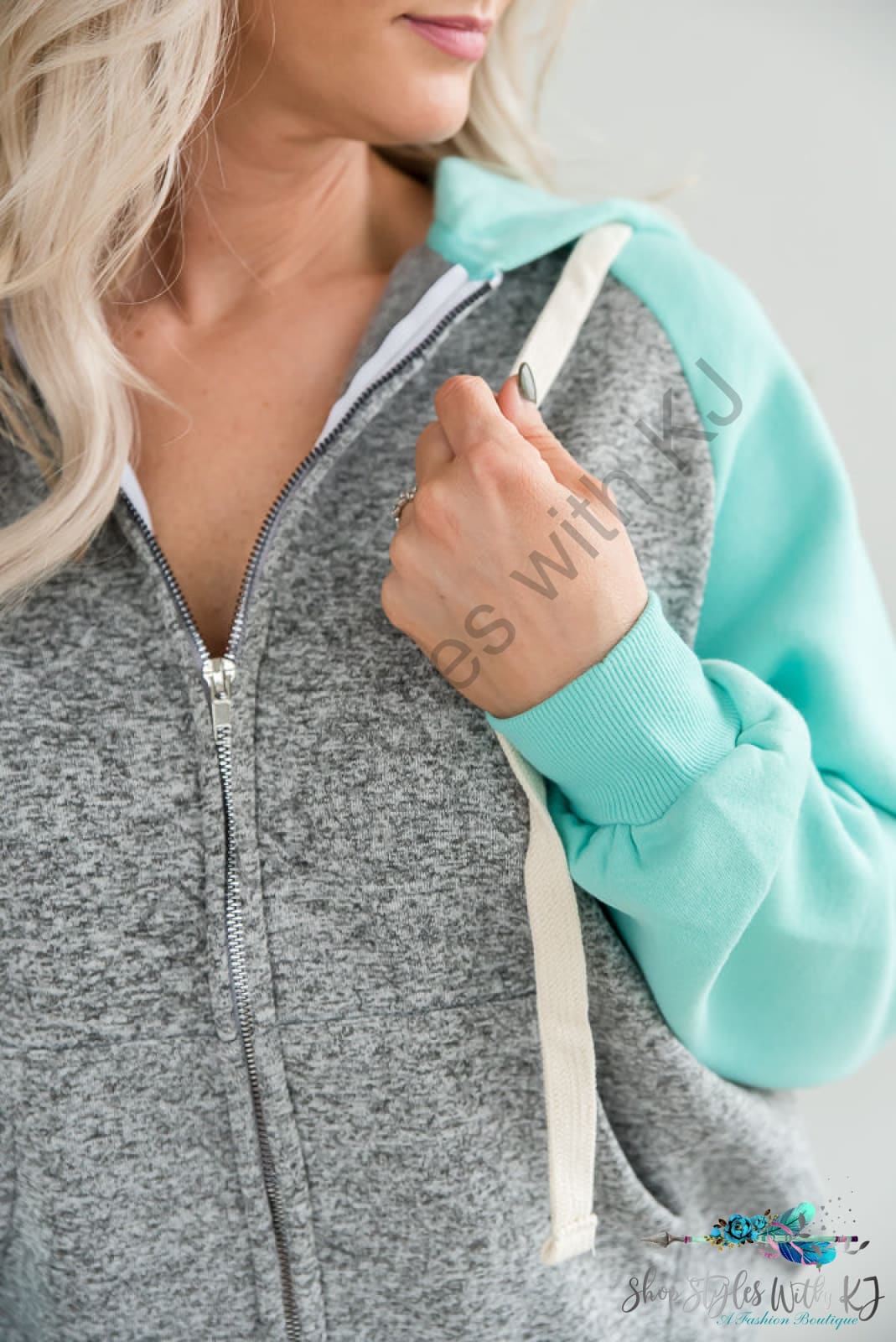 How Its Mint To Be Zip Hoodie Zenana