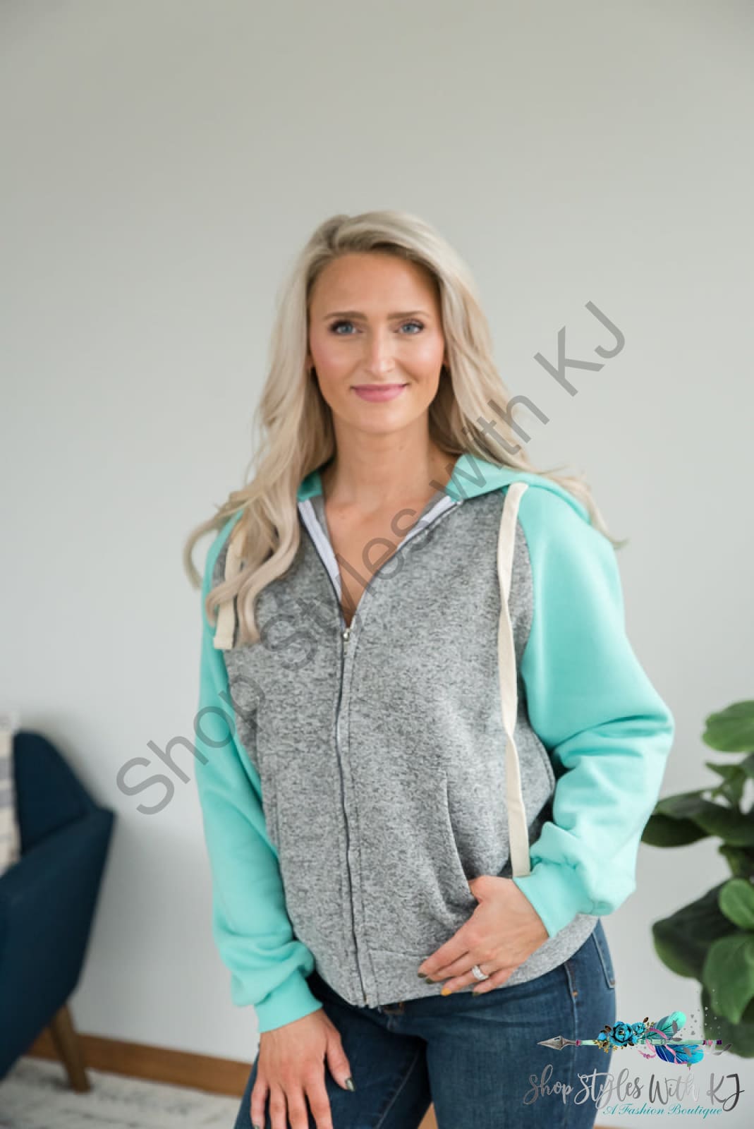 How Its Mint To Be Zip Hoodie Zenana