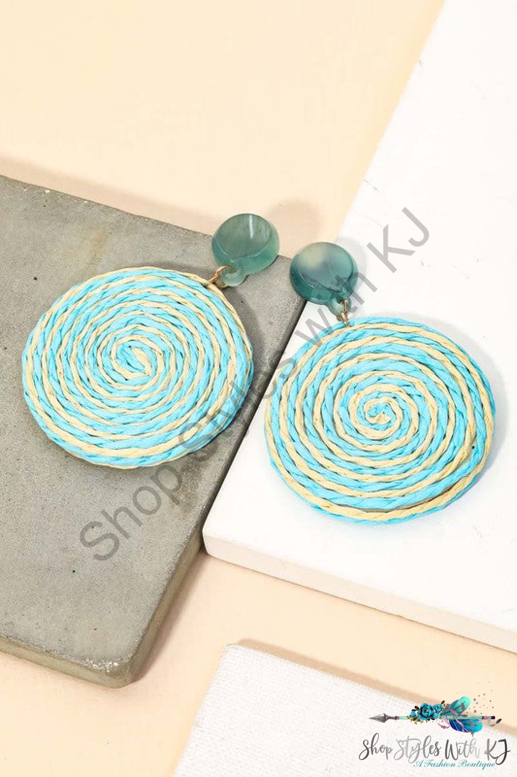Hypnotized Spiral Earrings